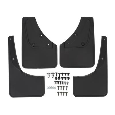 4 buc Apărători de noroi roți auto Față Spate Roată Protectoare Negru Protector anvelope vehicul Apărători de noroi pentru