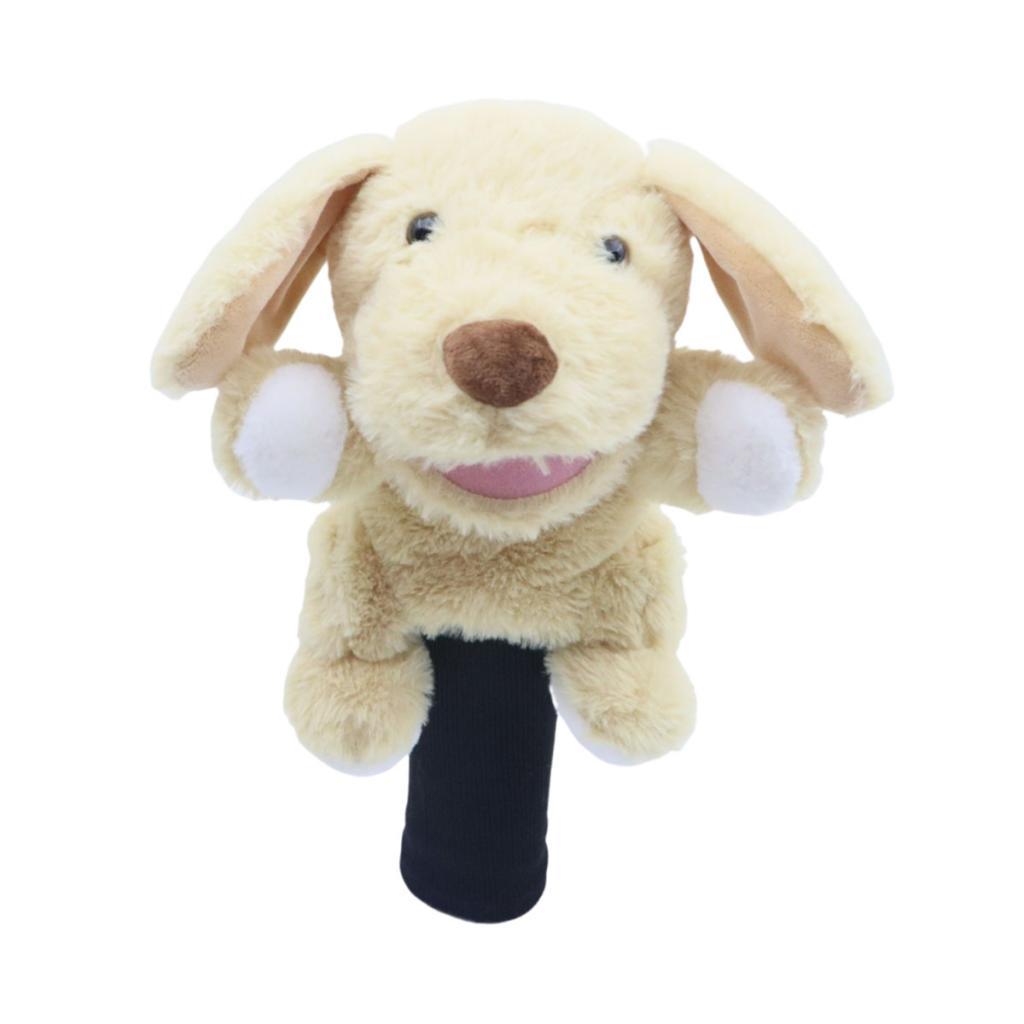 

Plush Dog Golf Headcover for Fairway Wood, Golf Shaft Protector Cute Golf Cue Protect Case Lightweight Golf Club Head Cover