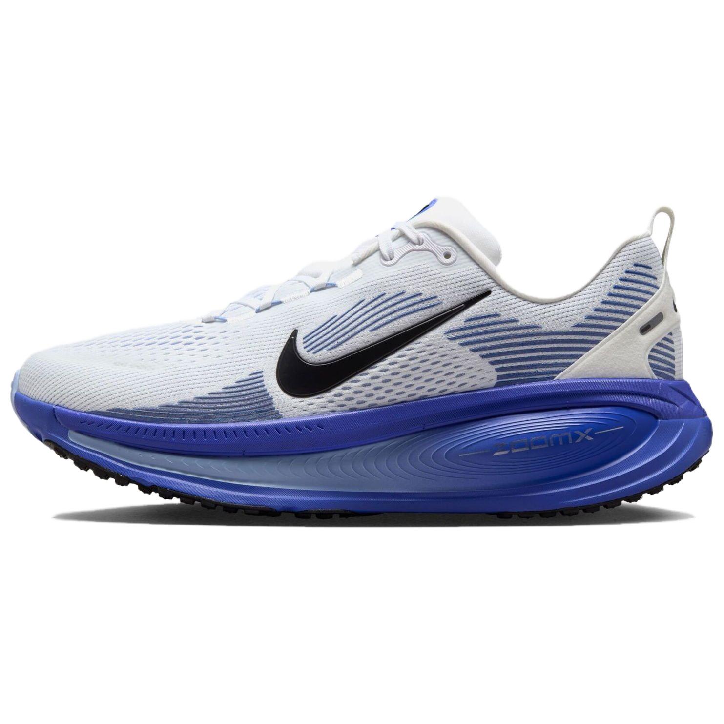 

Nike Vomero 18 Comfortable Versatile Non-Slip Durable Low-Top Running Shoes Unisex sneaker White Blue HM6803-104 43