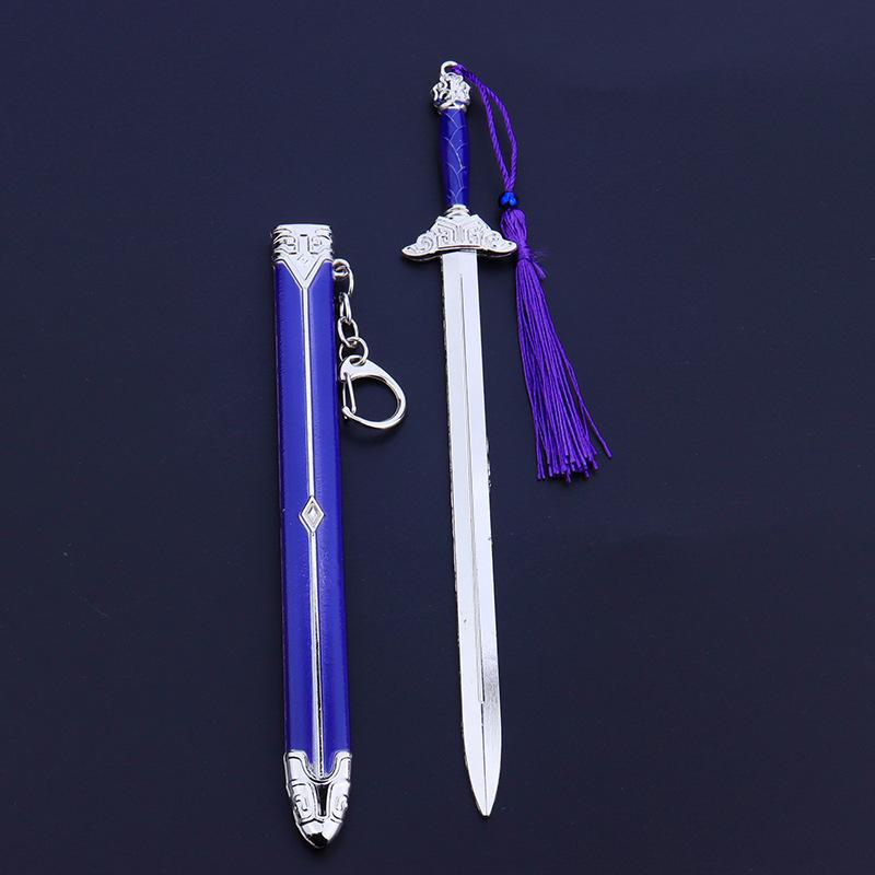 Naraka: Bladepoint Tang-Style Black Gold Sword Alloy Model Toy