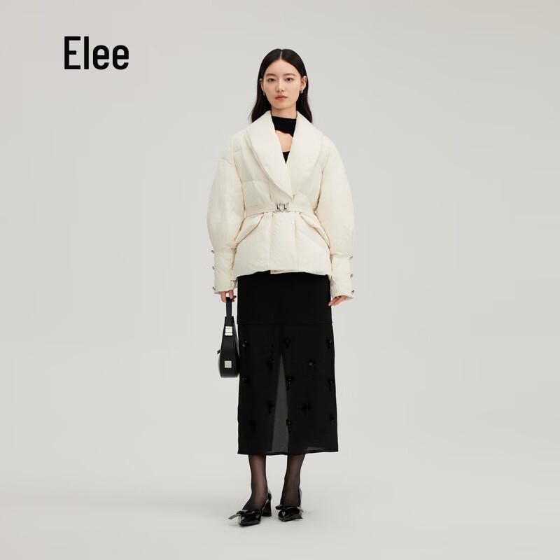 Eleventh Women's Short Goose Down Puffer Blazer