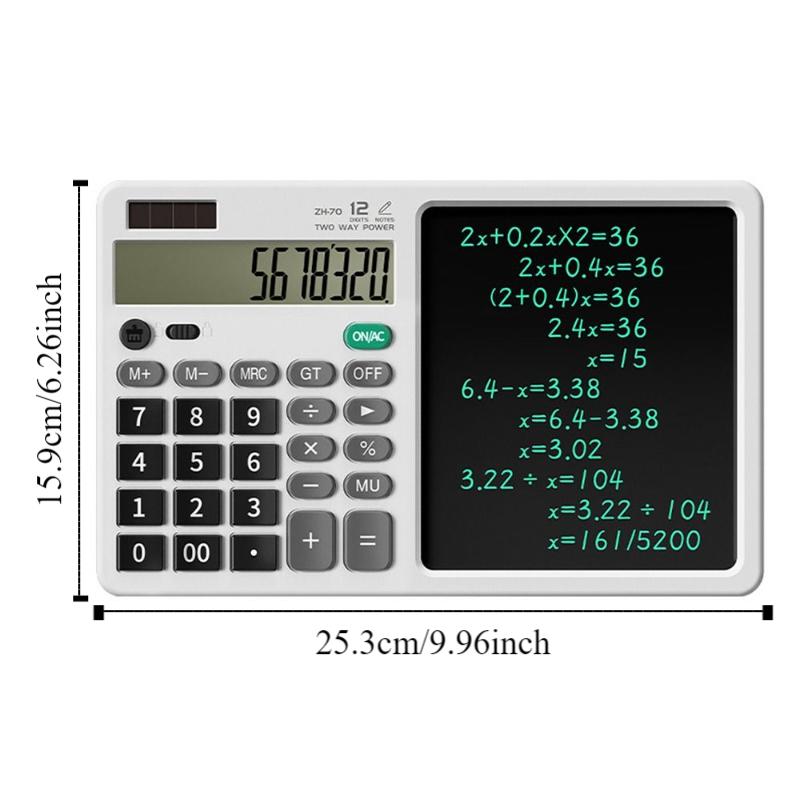 Portable Function Calculators with Tablet Office LCD Drawing Pad  Home Office Supplies