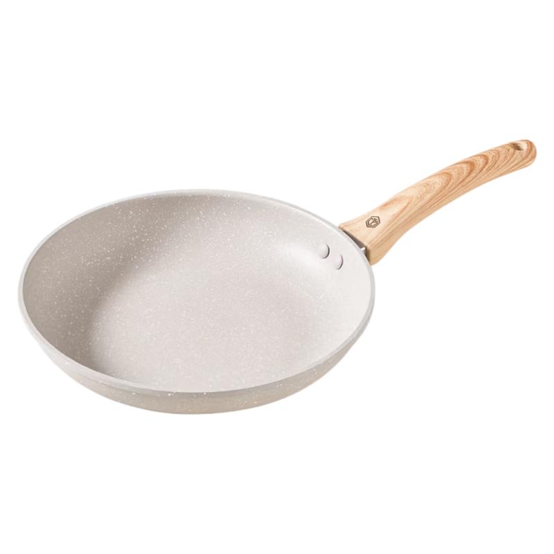 Jingdong Jingzao Flat Bottom Pan, Non-Stick Pan for Frying And Stir-Frying, Multi-Purpose Pan Compatible with Induction Cooker, 28cm