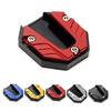 Motorcycle Foot Side Stand Extension Pad Support Plate Anti-skid Enlarged Base