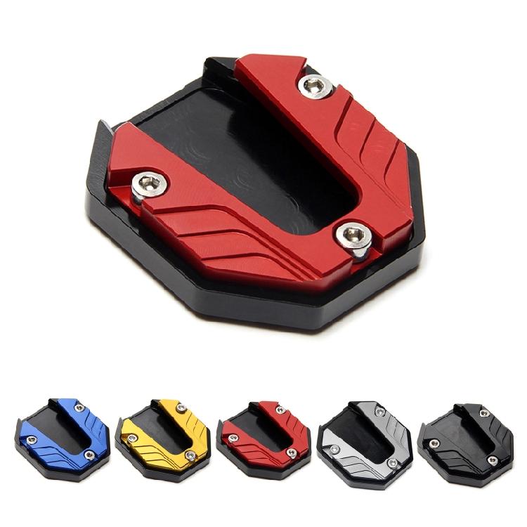 Motorcycle Foot Side Stand Extension Pad Support Plate Anti-skid Enlarged Base