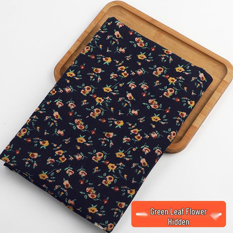 Retro-Style Cotton & Linen Ethnic Print Fabric for Tablecloths, Curtains, Bohemian Clothing - Yunnan Lijiang Design