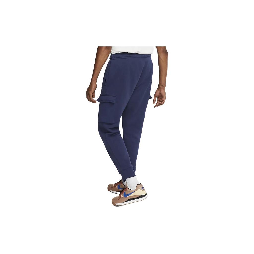 New Nike Knitted Sweatpants Men Blue CD3129-410