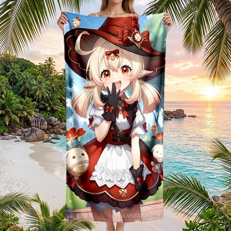 Klee Fashion Beach Towel: Ideal for Summer Adventures Soft, absorbent and quick drying suitable for swimming and bathing
