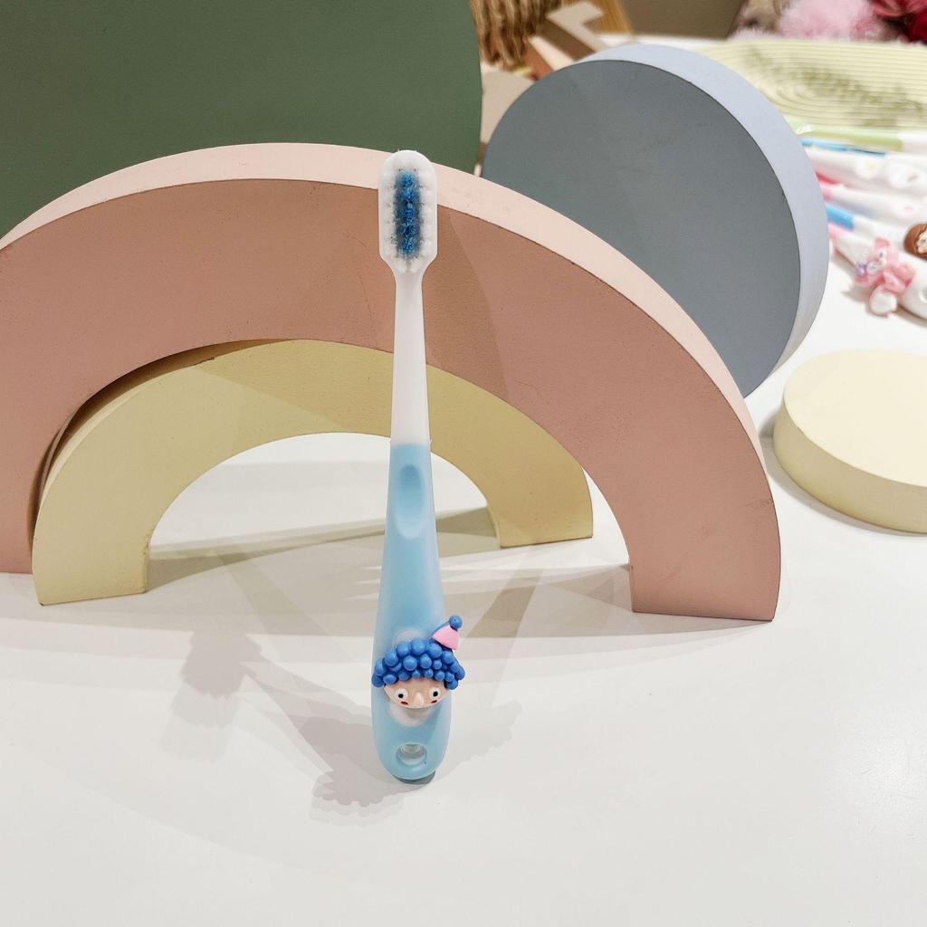 Soft Bristle Children's Toothbrush for Ages 3-12, Perfect for Oral Care and Home Use