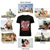 Love You To Pieces Puzzle Heart Print Couple Short Sleeve Tee Pure Cotton T-shirt