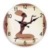 12 Inch Vintage Wooden Clock Coffee Shop Bar Living Room Bedroom Silent Wall Clock Home Decoration Quartz Clock Holiday Gift