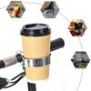 Silver Drink Cup Holder Easy Installation Bike Water Bottle Holder  Daily Bicycle Users