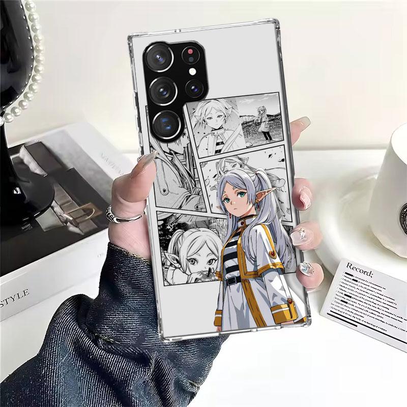 

Frieren Beyond Journeys End Soft Phone Case For Samsung Galaxy S22 S23 S24 S25 Edge S26 Ultra S20 FE S21 Plus + Fundas Coque Gal Samsung S21