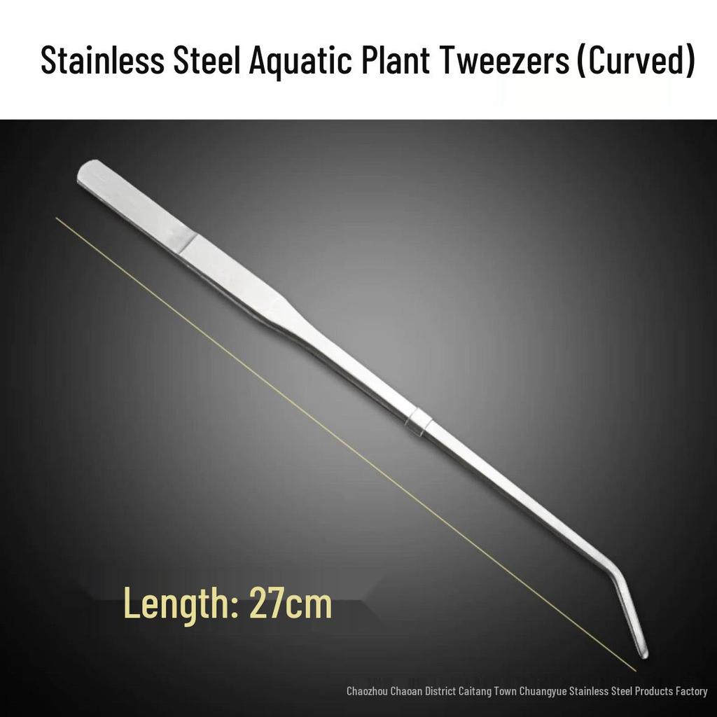 Stainless Steel 304 Non-Slip Toothed Tweezers for Succulents