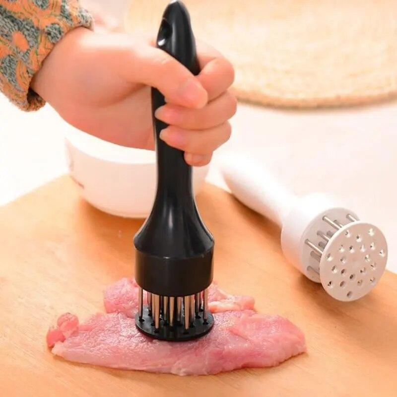 

Высококачественная профессиональная мясорубка из нержавеющей стали, игла, портативный молоток для мяса, кухонный инструмент, аксессуары для приготовления пищи