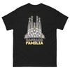 T-shirt da Viaggio Attrazione Landmark Sagrada Familia