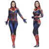 Kaptan Marvel Cosplay Dar Tulum Marvel Kahramanı Kaptan Marvel Cospl D
