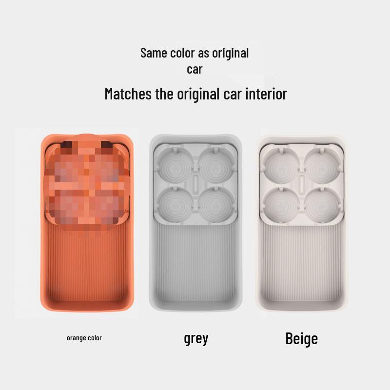 Silicone Non-slip Drink Holder Pad for Shenlan S09 Refrigerator Cup, Interior Organizer Accessory