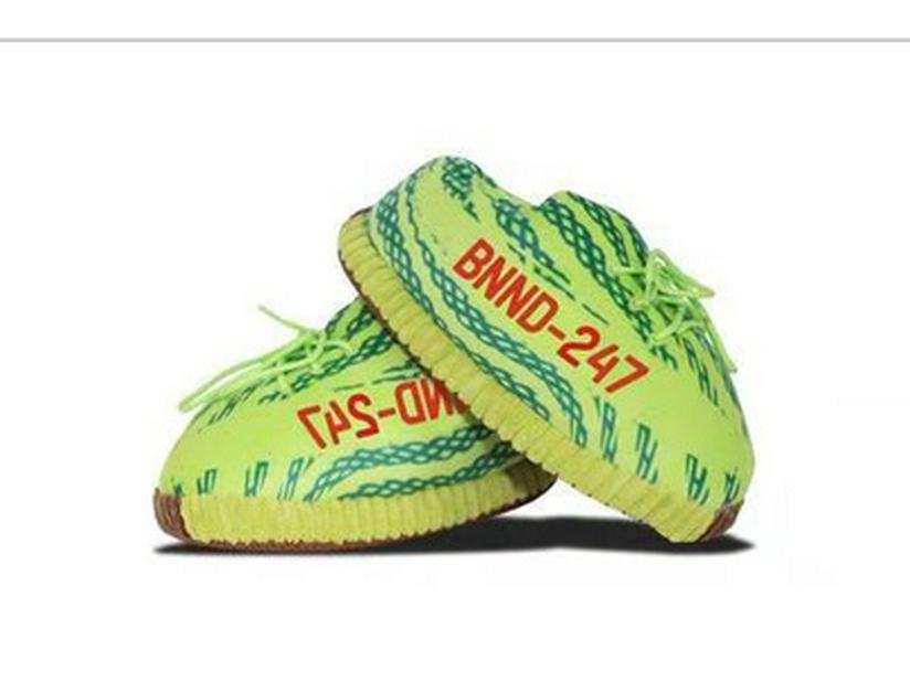 Unisex Plüschfell Winter Hausschuhe mit lustigem Kokosnuss-Design