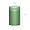 Airtight Tinplate Tea Canister Storage Container For Leaf Tea Bags Matcha Powder Sealed Pantry Organizer Kitchen Tea