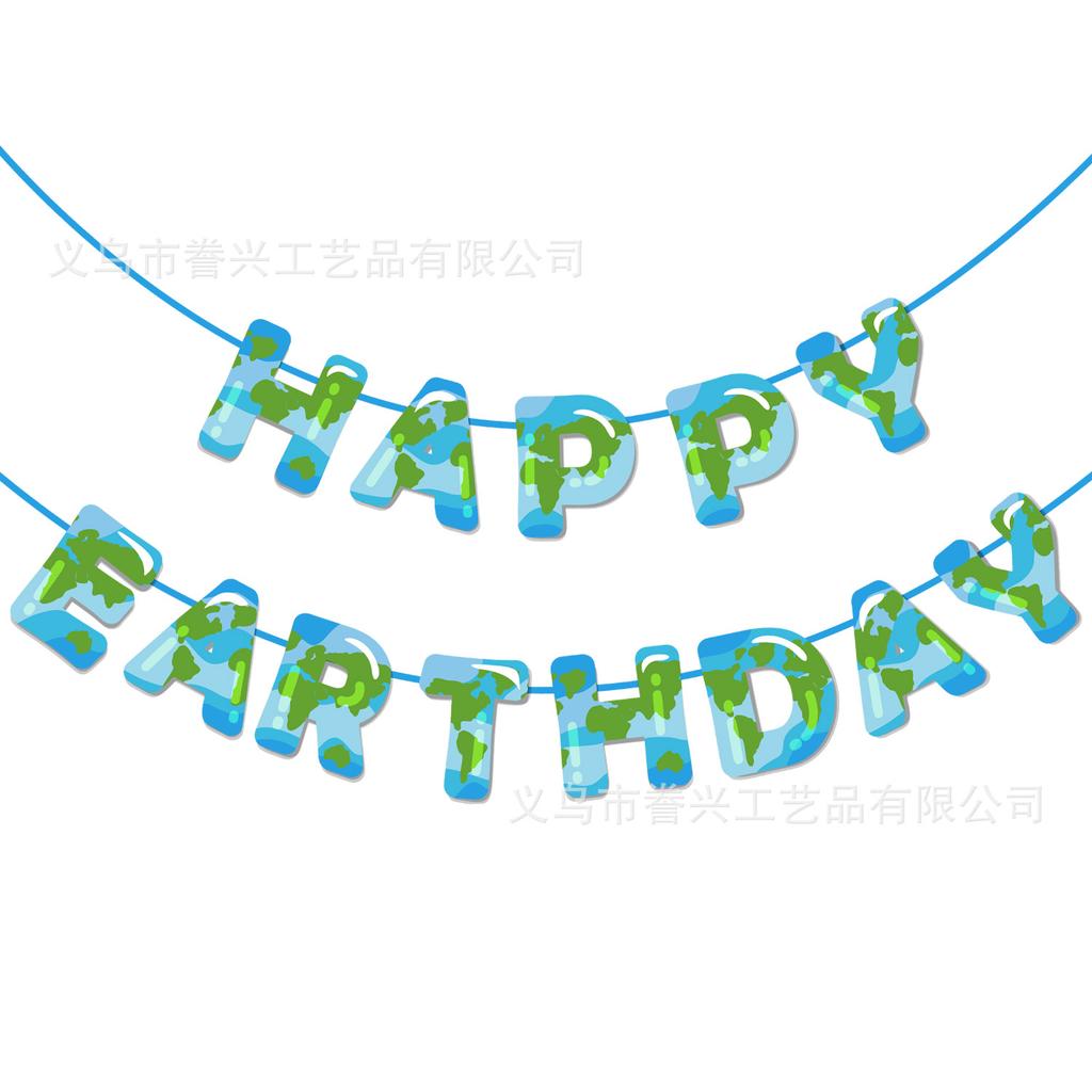 Holiday Theme Party Flag Raising April Fool'S Day Father'S Day Graduation Season Holiday Decoration Flag Raising Party Decoration Banner