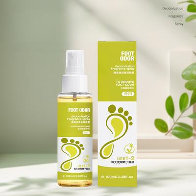 Foot Odor Spray Deodorant Foot Fungus Treatment Beriberi Dead Skin Calluses Remover Exfoliating Hydrating Anti-Sweat Foot Care