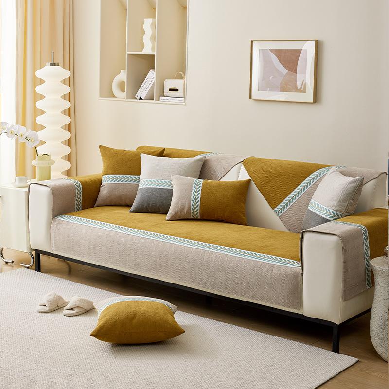 

Доступная роскошная стильная элитная диванная подушка Four Seasons, универсальная высококачественная простая современная нескользящая высококачественная подушка для седла 110*210