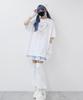 WEGO My Face Lovely Tea F White Women's