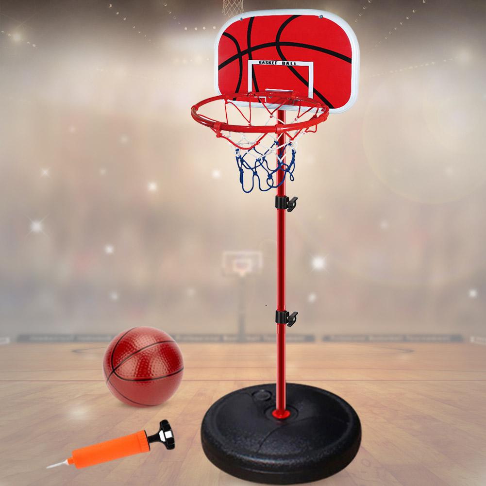 Mini Basketball Hoop Kit Indoor No Punch Wall Mounted Basketball Backboard Home Sports Basket Ball Hoops for Kids Funny Game Toy