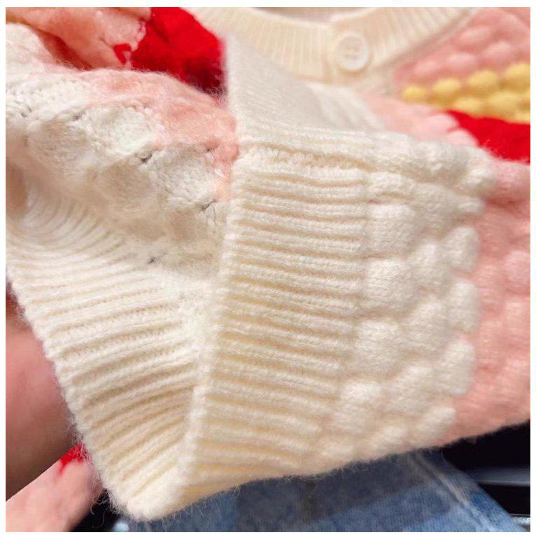 Girls' Stylish Spring & Autumn Knit Cardigan 2025 - Baby & Children's Sweater Top