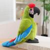 Neues Realistisches Papageien Plüschtier Weiche Gefüllte Ara Kakadu Puppe Lebensechte Tropische Vogel Plüschtier Pädagogisches Spielzeug Heimdekoration