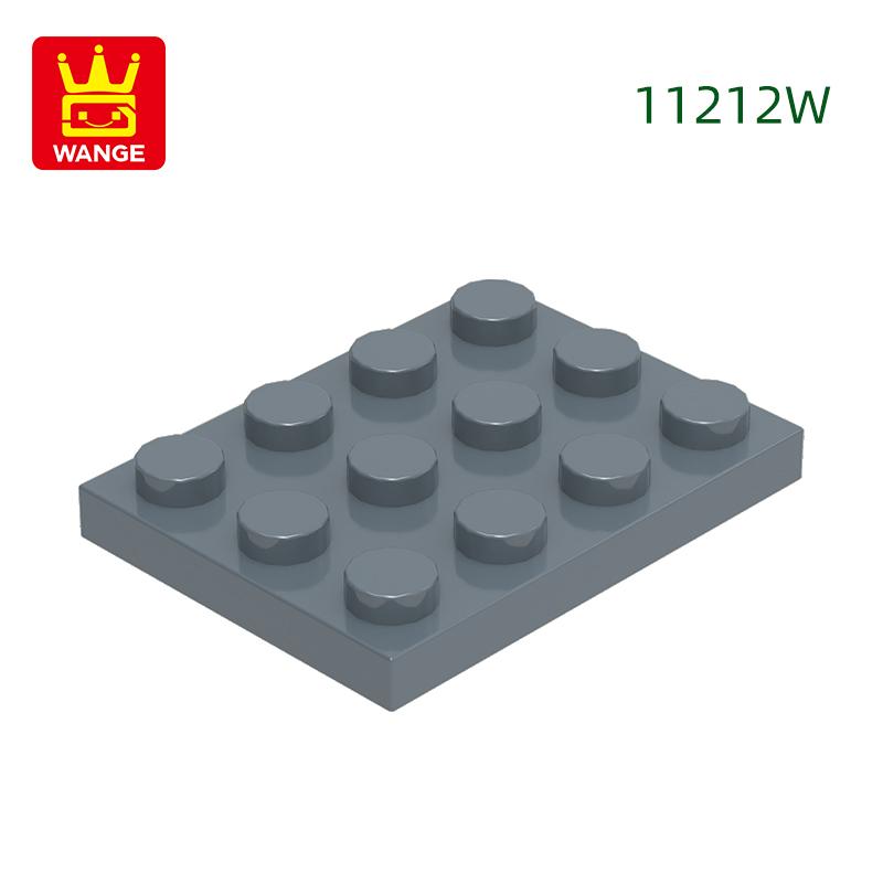 Non-Toxic 61Pcs/Lot 11212W Plate 3 X 4 Building Block Moc Color Accessories Compatible With Brick Diy Children'S Toy Assembly Parts