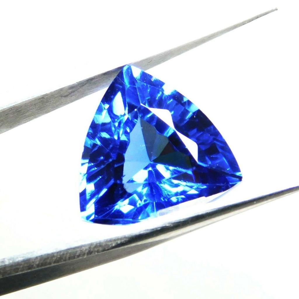 Natural Tanzanite Blue Trillion Shape 9 Ct   Make Jewelry Loose Gemstone