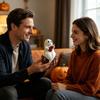 Halloween Glowing Figurine with LED Lights for Party Tabletop Decoration
