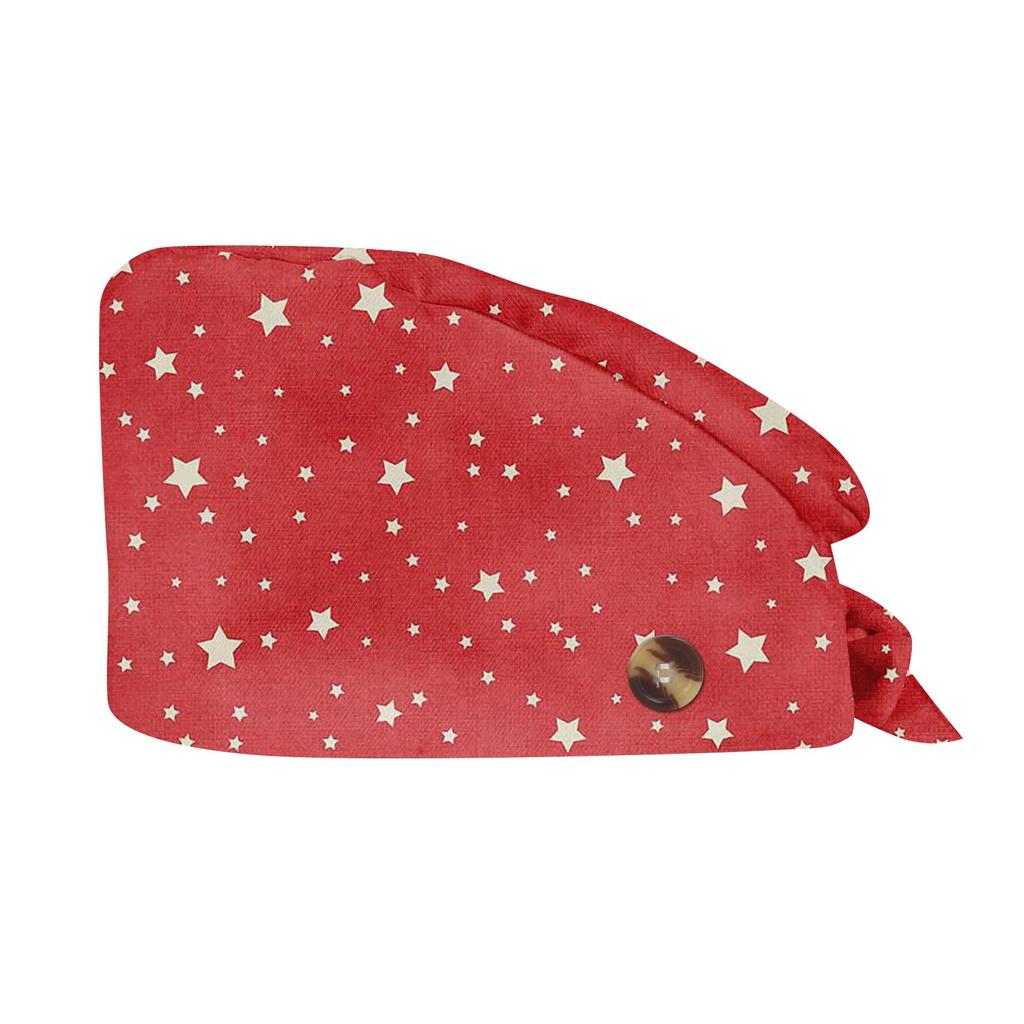 Módní vánoční potisk Pracovní čepice Casual Wash Hat Bag Cap