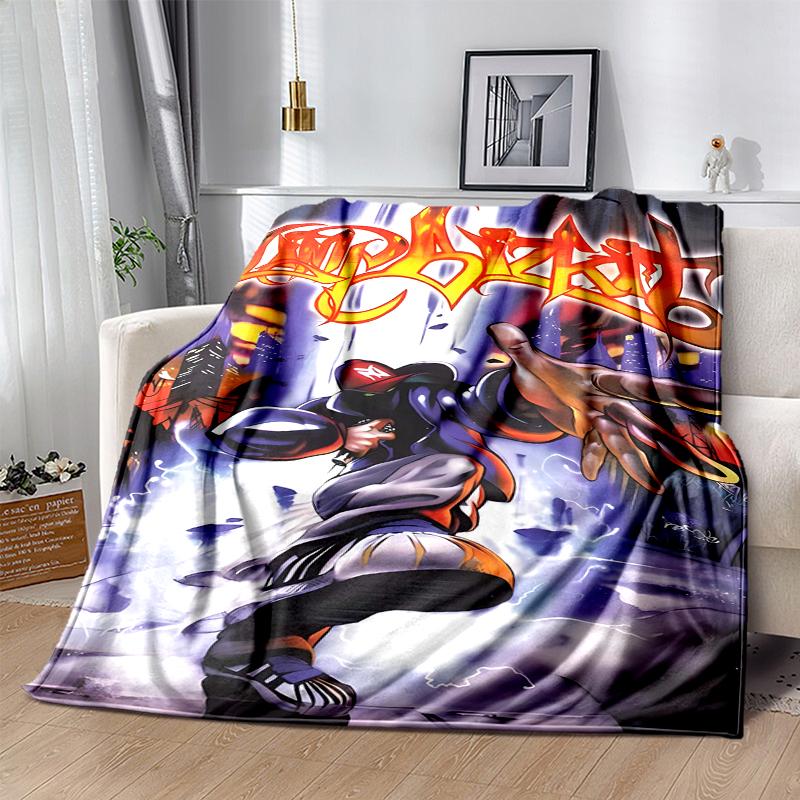 Limp Bizkit Flannel Blanket Soft All-Season Throw, Design for Camping, Car Travel, Hiking Sofa, Bed, Office Perfect Gift for Parties