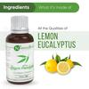 Naturalis Insect/Mosquito Repellent Essential Oil Set of 2-30ml (Lemongrass Oil, Citriodora/Lemon Eucalyptus Oil)