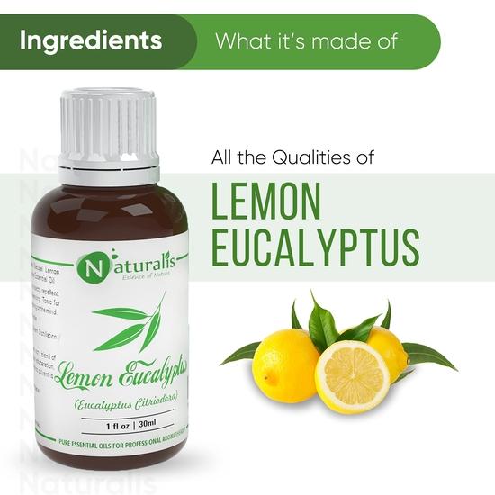 Naturalis Insect/Mosquito Repellent Essential Oil Set of 2-30ml (Lemongrass Oil, Citriodora/Lemon Eucalyptus Oil)