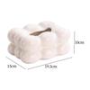 Candy Floss Tissue Box Cover Facial Holder Creative Tabletop Dispenser for Household
