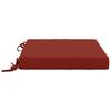 4 piece seat cushions SOEST 4 pcs. 100percent  Polyester Red