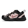 Air Monarch 4 Low Top Chunky Sneakers Unisex Black Pink 415445-001(TeamA-)