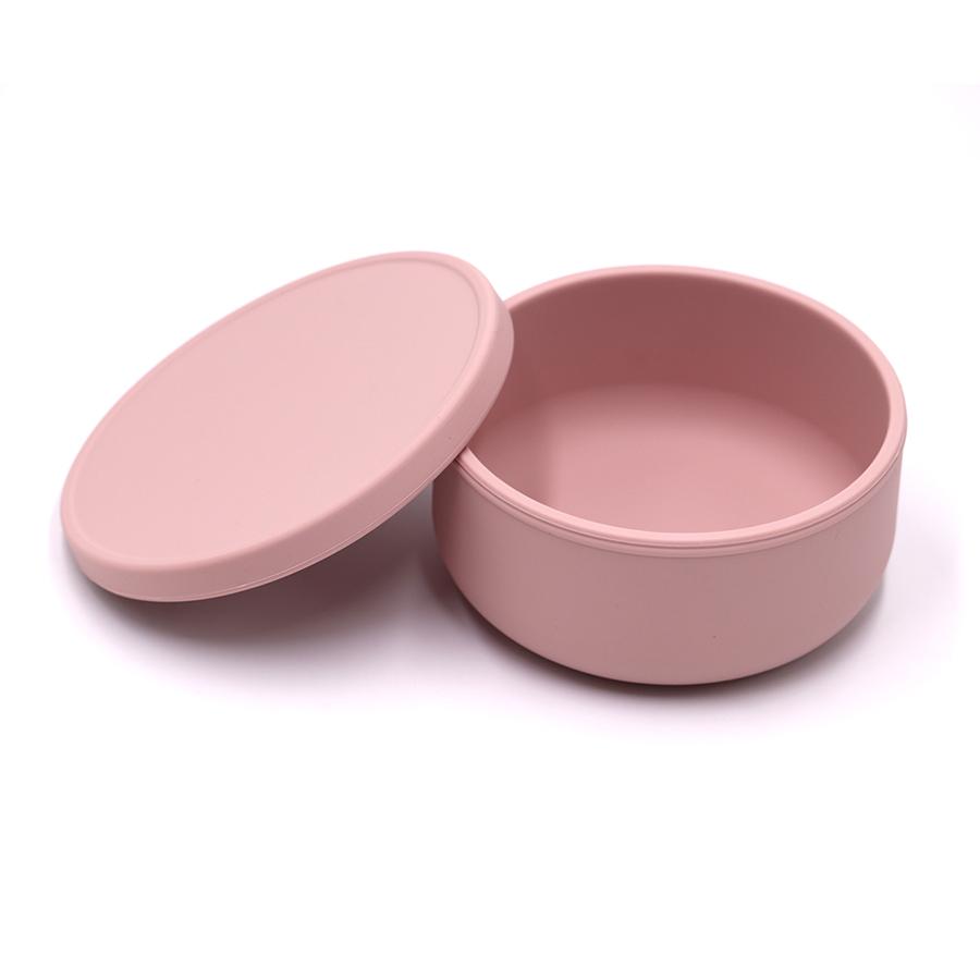 Microwave Freezer Safe Portable Leakproof Spill Proof Silicone Lunch Bento Bowls With Lid Silicone Lunch Container
