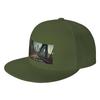 Fashion Bridge To The City Flat Brim Sun Hat  Going To Work Or School Hat Womens