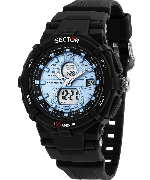 

Sector Ex-09 Silicone Strap Blue Dial Quartz R3251296001 Men s Watch