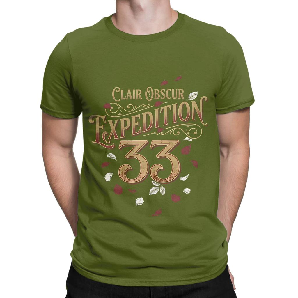 Clair Obscur Expedition 33 Streetwear art Funny 100 Cotton TShirt Clair Obscur Expedition 33 Tops Tees For Unisex