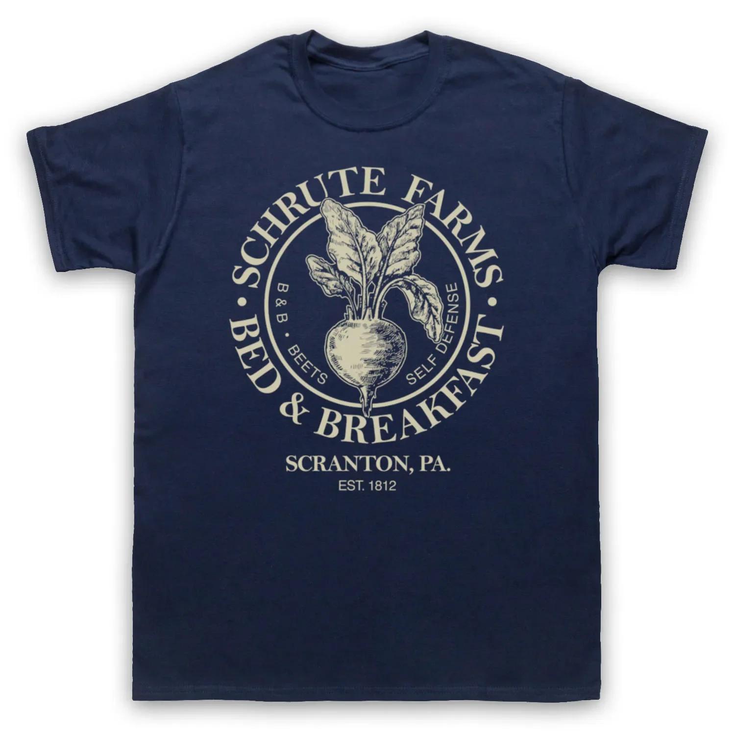 

2025 T-shirts Are Selling Well in Summer THE OFFICE SCHRUTE FARMS BED & BREAKFAST Round-neck Short-sleeved T-shirt Mens T Shirts#Color(2) XXXXXL