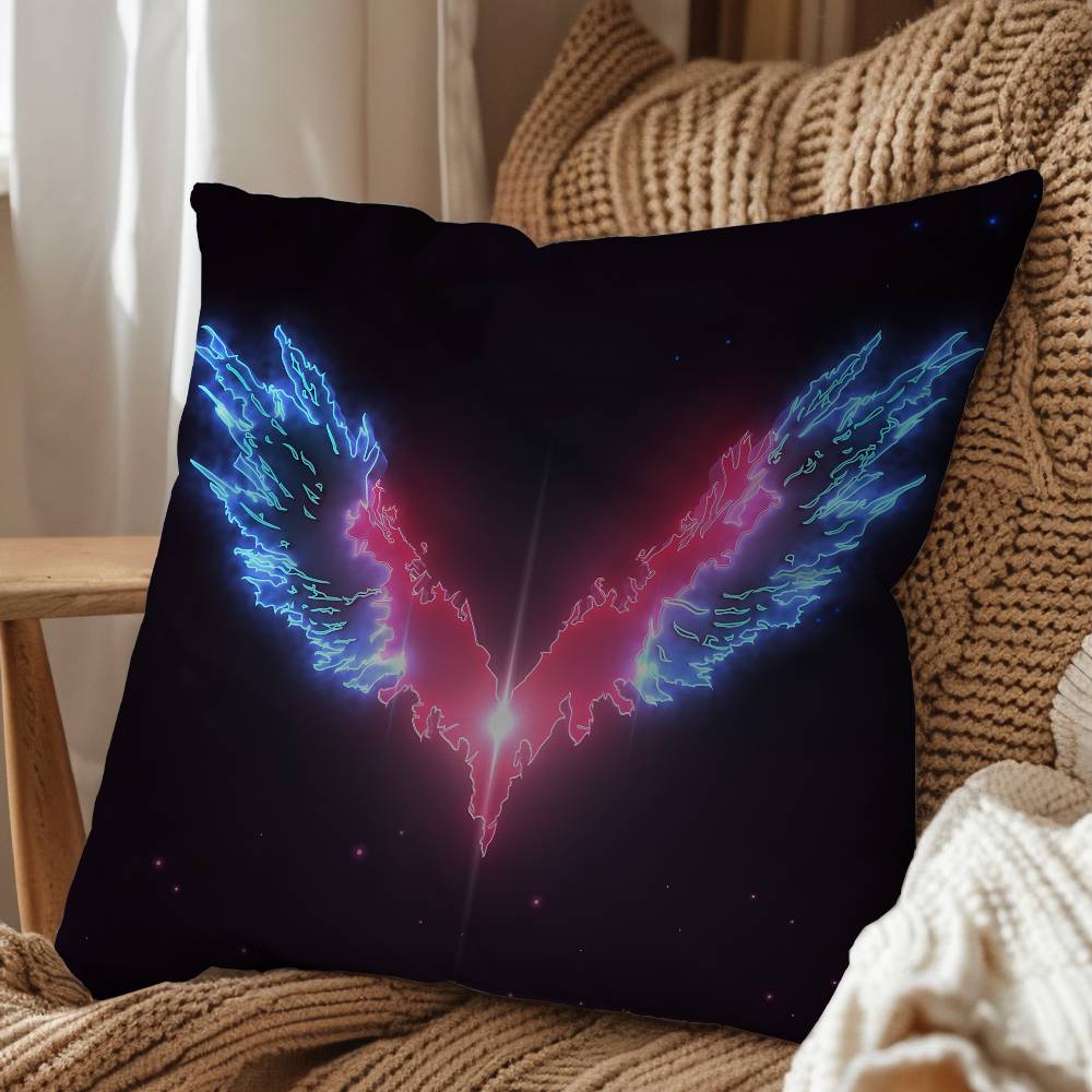 Power Vergil Game Devil May Cry Pillow Case Sofa Living Room Bedroom Headboard Backrest Cushion Square Cushion Nap Time