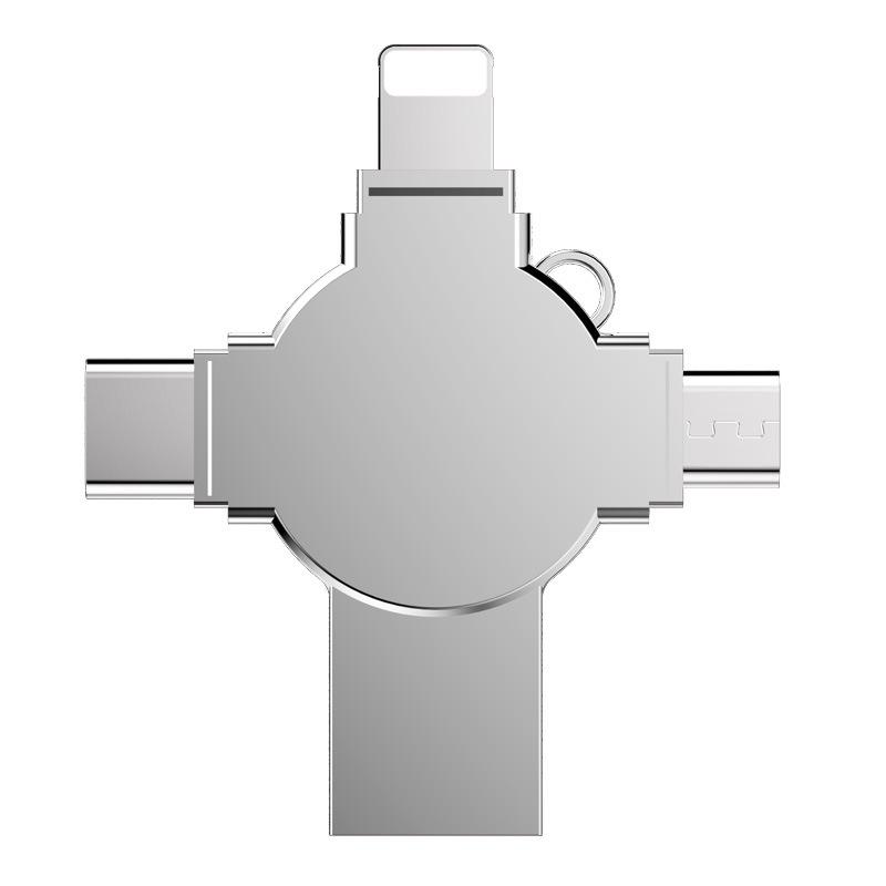 High-Speed 4-in-1 USB Flash Drive for Android & Type-C Phones: 32G/64G