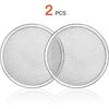 2 Pack 12-Inch Pizza Screen,Aluminum Pizza Baking Screen, Seamless