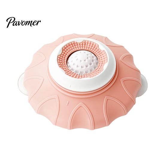 Soft Rubber Pet Feeder Lick Bowl, Slow Bowl with Rotating Ball, Suction Cup Calming Non-slip Dog for Dogs Cats Interactive Feeding Toy